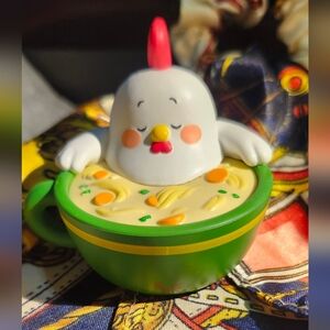 Cute Chicken Soup Figurine